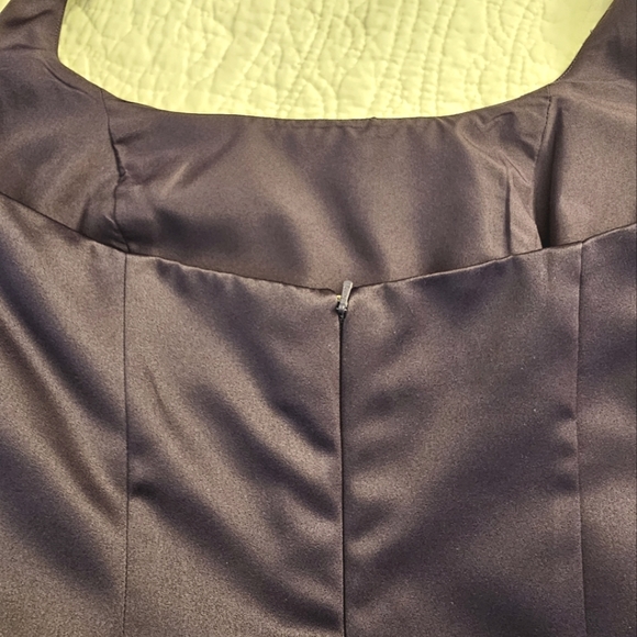 Vintage Y2K, Purple, A-Line, Halter Top, Formal Dress - Picture 10 of 16